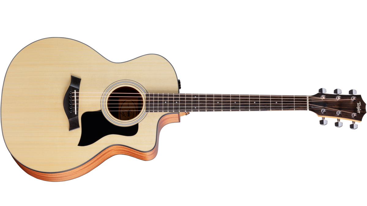 TAYLOR 114CE- Acoustic-electric Guitar - Natural Sapele