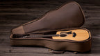 Taylor 150ce inside the included Taylor structured gig bag