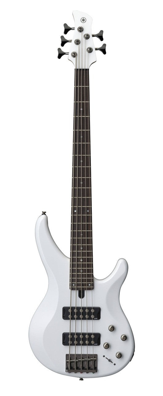 Yamaha TRBX305 5-String Electric Bass - White