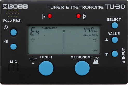 BOSS TU30 - Tuner & Metronome