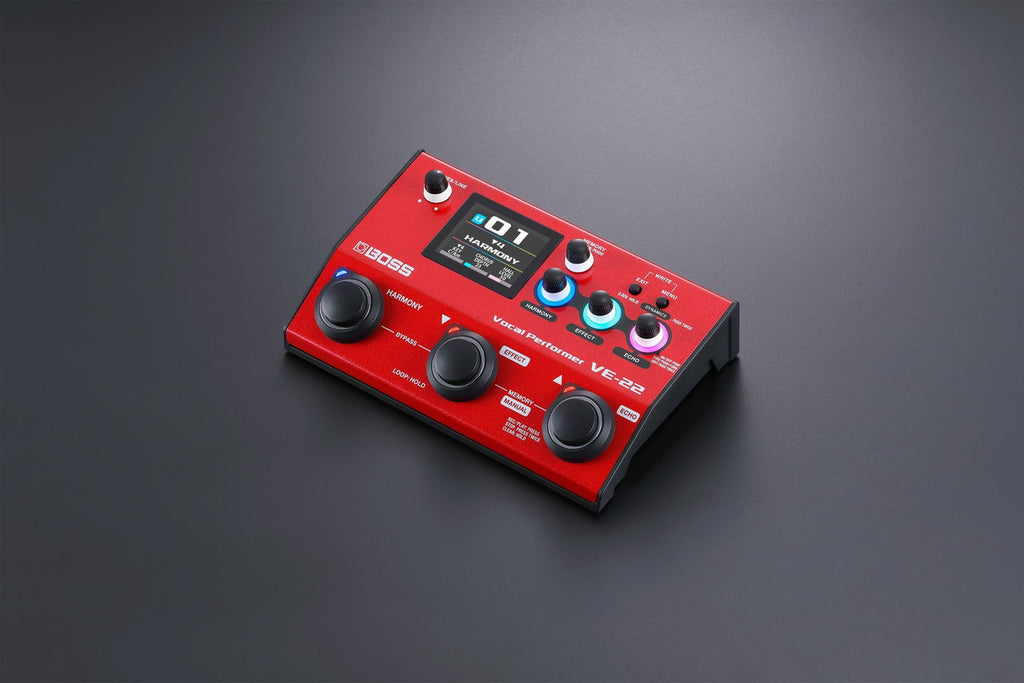 Boss VE-22 Vocal Effects and Looper Pedal 