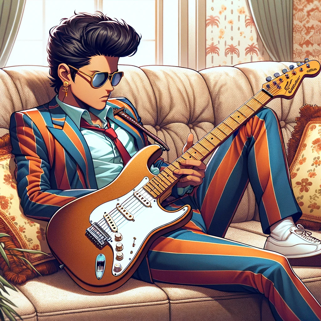 Bruno Mars Stratocaster