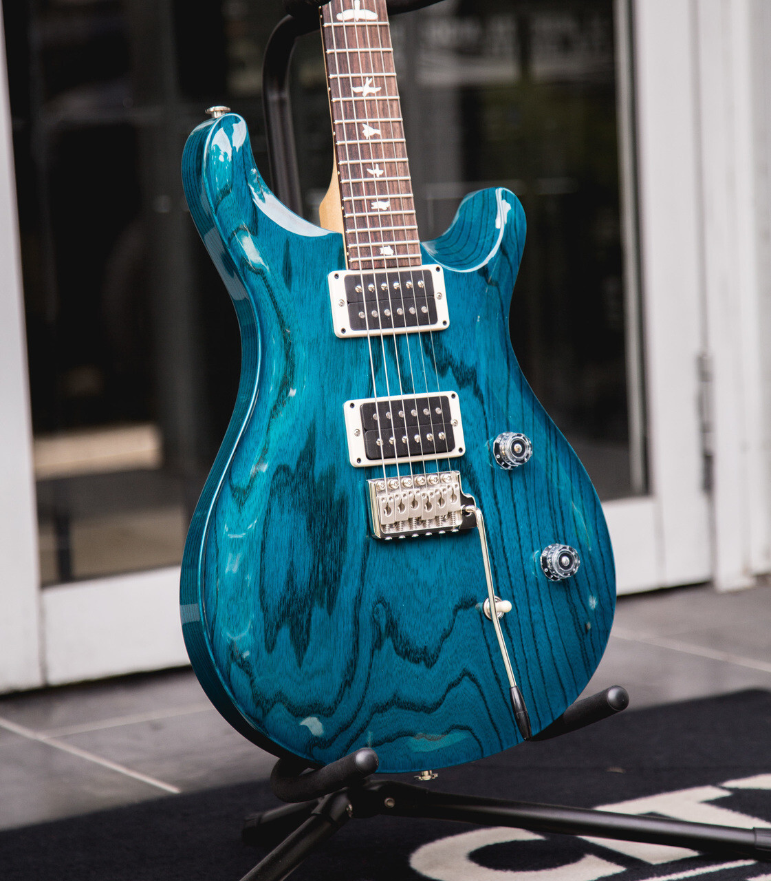 PRS CE-24 Swamp Ash 17 Limited Blue Matteo Teal