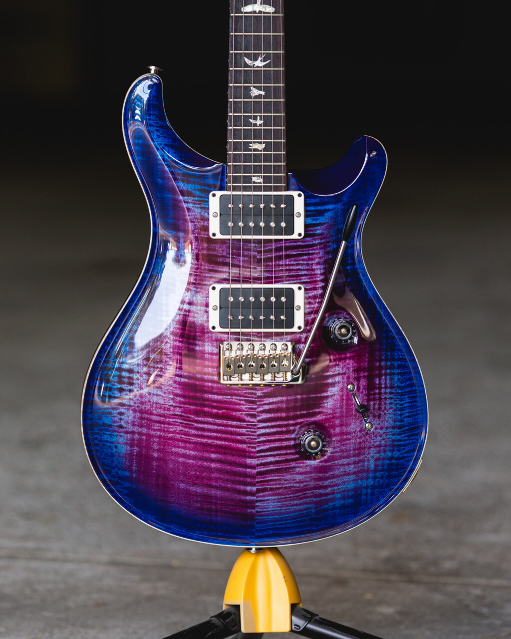 PRS Violet Blue Burst